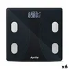 Bluetooth Digital Scale Aprilla 26 x 26 x 2 cm (6 Units)