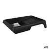 Paint Tray Dem Brico Black 38,5 x 28,5 x 7,5 cm (12 Units)