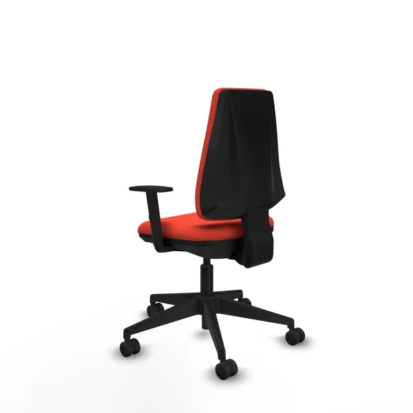 Office Chair Elche CP bali Piqueras y Crespo B1D066N Dark Orange