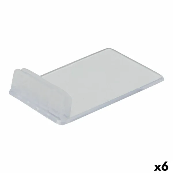 Holder Securit Sign Transparent Set 1 x 4 cm 10 Units