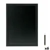 Board Securit Woody Teak Wall Black 40 x 30 cm