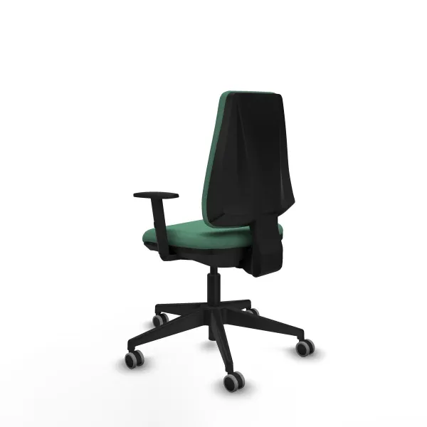 Office Chair Elche CP bali Piqueras y Crespo B1D066G Emerald Green