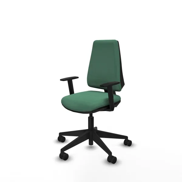 Office Chair Elche CP bali Piqueras y Crespo B1D066N Emerald Green