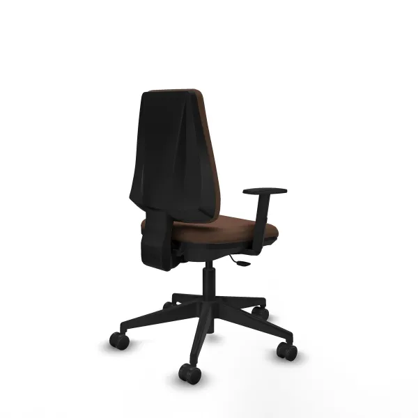Office Chair Elche CP bali Piqueras y Crespo B1D066N Dark brown