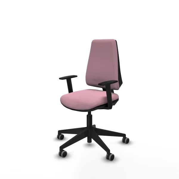 Office Chair Elche CP bali Piqueras y Crespo B1D066G Pink