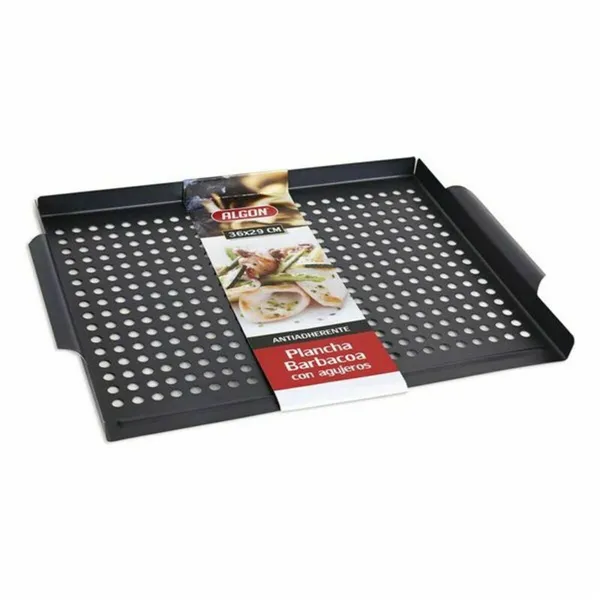 Griddle with Holes for the Barbecue Algon (36 x 29 cm)