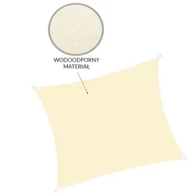 Sun sail Springos SN1028 3x3m cream white | Buy online — Megaluks
