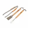 Barbecue utensils Algon Wood 18 Units (3 Pieces)