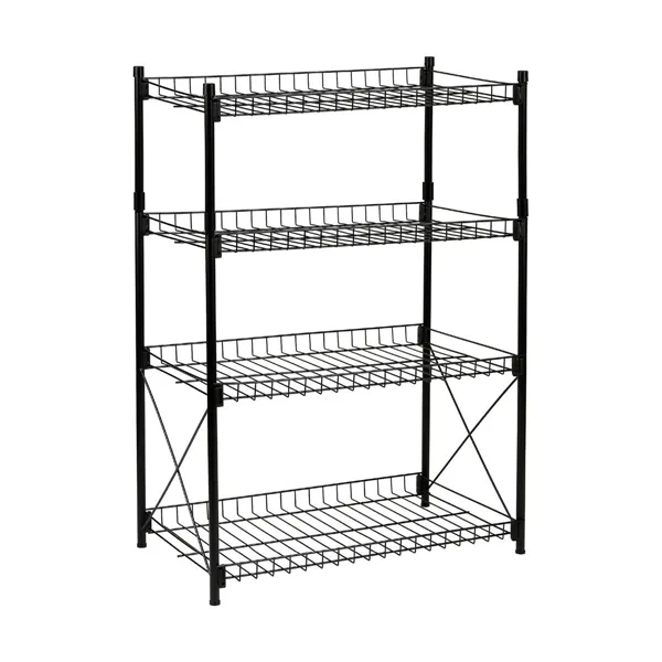 Shelves Confortime Metal 52 x 34 x 86 cm (2 Units)