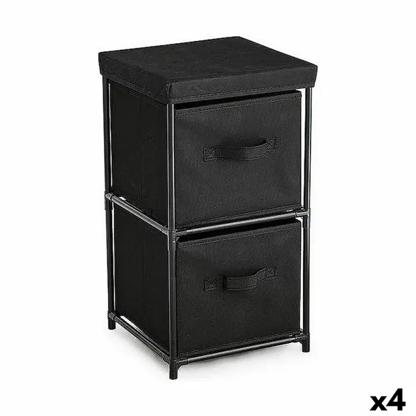 Chest of drawers Confortime Black 30 x 30 x 59 cm