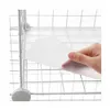 Shelves Confortime White Grille 4 compartments 35 x 35 cm (6 Units)