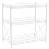 Shelves Confortime Metal White 52 x 34 x 55 cm (2 Units)