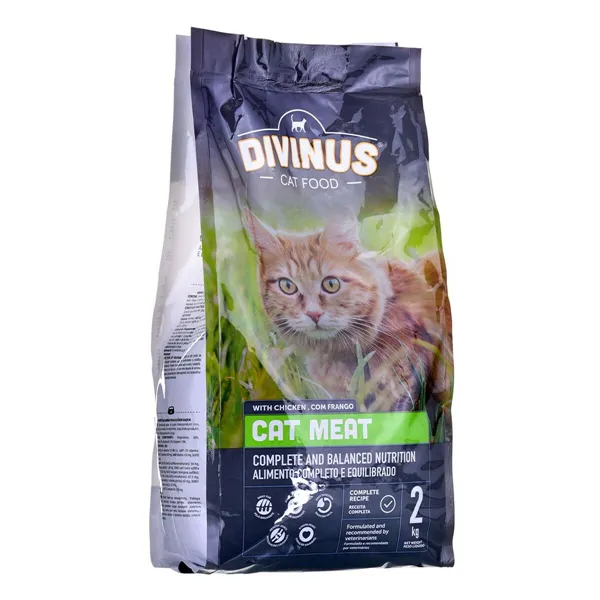 Cat food Divinus Meat Adult Chicken 2 Kg