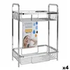 Bathroom Shelves Confortime 159121 29 x 18 x 40 cm (4 Units)