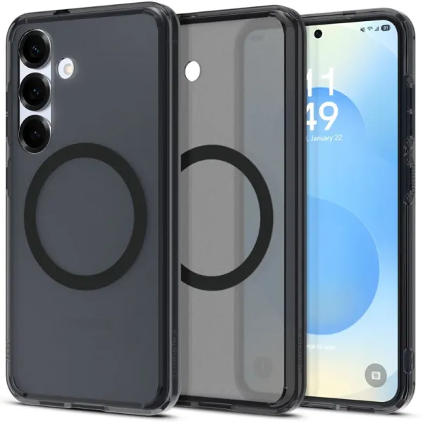 Spigen Ultra Hybrid Mag MagSafe - Case for Samsung Galaxy S25 (Frost Black)