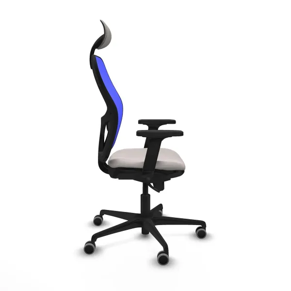 Office Chair with Headrest Jorquera Piqueras y Crespo 2D036G1 White