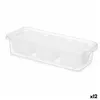 Organiser White Plastic 28,2 x 6 x 11,7 cm (12 Units)