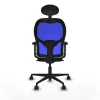 Office Chair with Headrest Jorquera Piqueras y Crespo 2D036N1 White