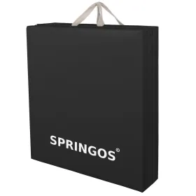 Folding exercise mat Springos FA0060 180 cm | Buy online — Megaluks