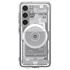 Spigen Ultra Hybrid Mag MagSafe - Case for Samsung Galaxy S25 (Zero One White)