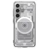Spigen Ultra Hybrid Mag MagSafe - Case for Samsung Galaxy S25 (Zero One White)