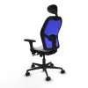 Office Chair with Headrest Jorquera Piqueras y Crespo 3D036N1 White