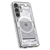 Spigen Ultra Hybrid Mag MagSafe - Case for Samsung Galaxy S25 (Zero One White)