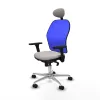 Office Chair with Headrest Jorquera Piqueras y Crespo 3D086N1 White