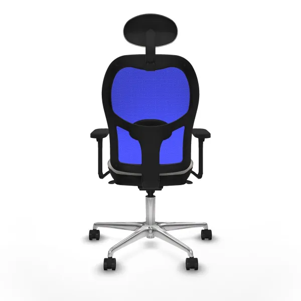 Office Chair with Headrest Jorquera Piqueras y Crespo 3D086N1 White