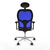 Office Chair with Headrest Jorquera Piqueras y Crespo 3D086N1 White