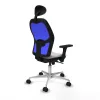 Office Chair with Headrest Jorquera Piqueras y Crespo 3D086N1 White