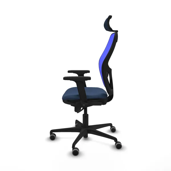 Office Chair with Headrest Jorquera Piqueras y Crespo 2D036G2 Navy Blue