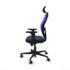 Office Chair with Headrest Jorquera Piqueras y Crespo 2D036G2 Navy Blue