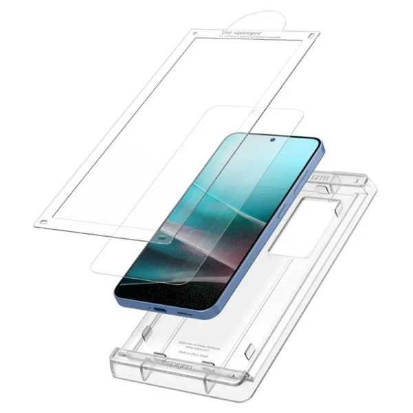 Spigen Elite Shield EZ Fit HD - Hydrogel Screen Protector for Samsung Galaxy S25 (Clear)