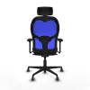 Office Chair with Headrest Jorquera Piqueras y Crespo 3D036G2 Navy Blue