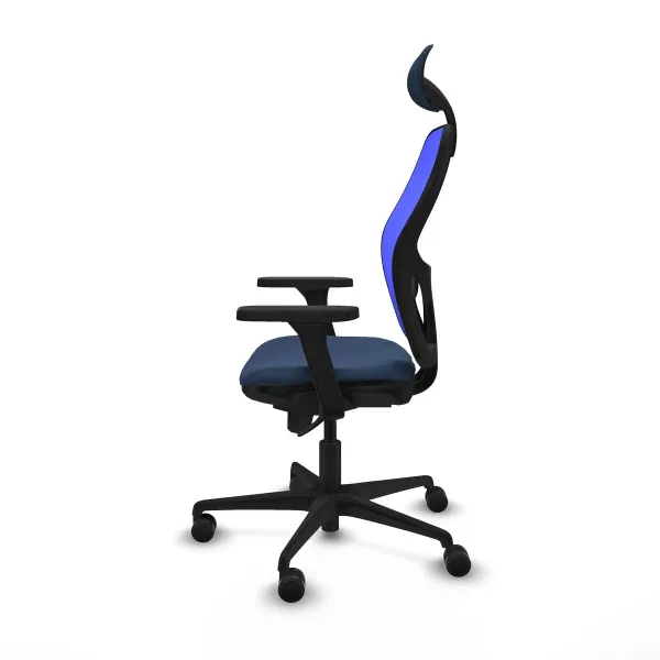 Office Chair with Headrest Jorquera Piqueras y Crespo 3D036N1 Navy Blue