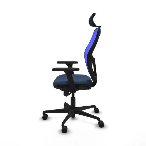 Office Chair with Headrest Jorquera Piqueras y Crespo 3D036N2 Navy Blue