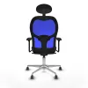 Office Chair with Headrest Jorquera Piqueras y Crespo 3D086G1 Navy Blue
