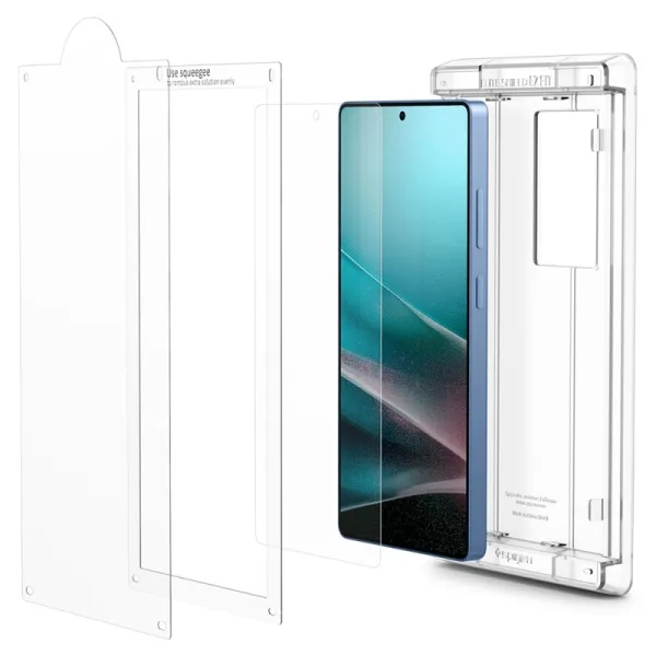 Spigen Elite Shield EZ Fit HD - Hydrogel Screen Protector for Samsung Galaxy S25 Ultra (Clear)