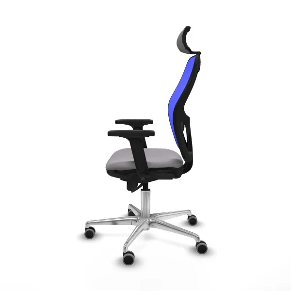 Office Chair with Headrest Jorquera Piqueras y Crespo 2D086G2 Grey