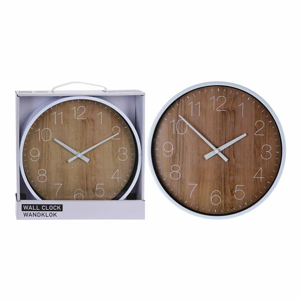 Wall Clock Segnale Wood Ø 25 cm