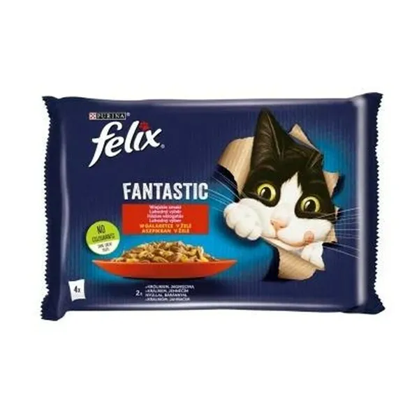 Cat food Purina Fantastic Lamb Rabbit 340 g