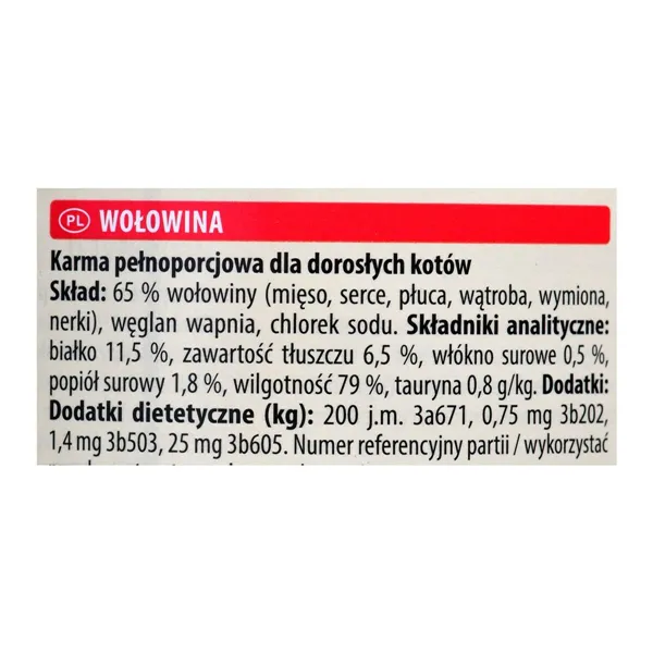 Cat food Animonda Adult Veal 200 g