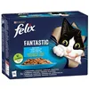 Cat food Purina Fantastic Salmon Tuna Cod 12 x 85 g