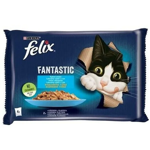 Cat food Purina Fantastic Salmon 340 g