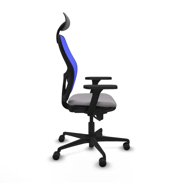 Office Chair with Headrest Jorquera Piqueras y Crespo 3D036N1 Grey