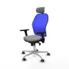 Office Chair with Headrest Jorquera Piqueras y Crespo 3D086G2 Grey