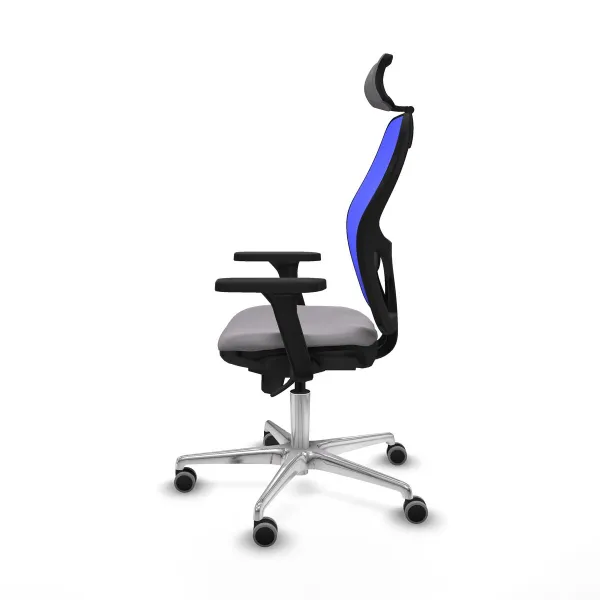 Office Chair with Headrest Jorquera Piqueras y Crespo 3D086G2 Grey