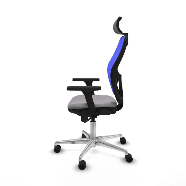 Office Chair with Headrest Jorquera Piqueras y Crespo 3D086N2 Grey