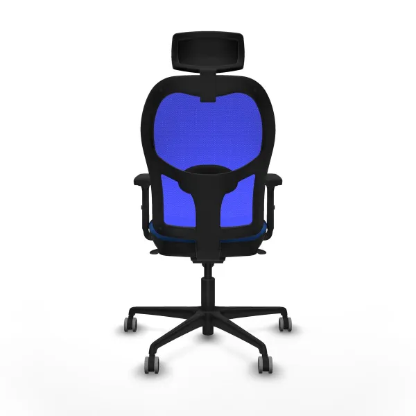 Office Chair with Headrest Jorquera Piqueras y Crespo 2D036G2 Blue